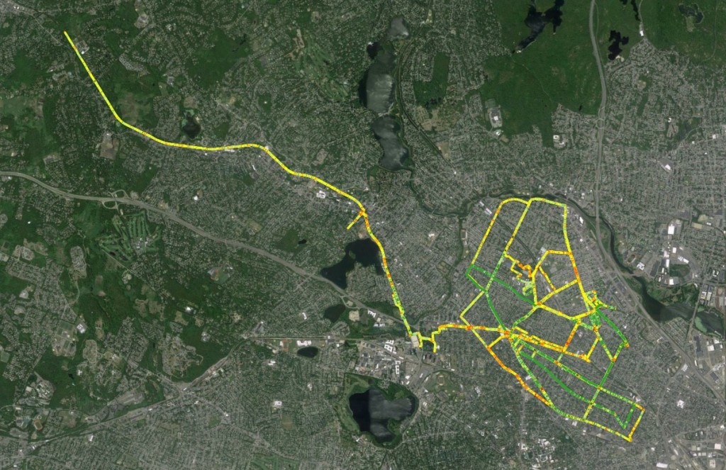 Using QGIS to visualize all 2015 data