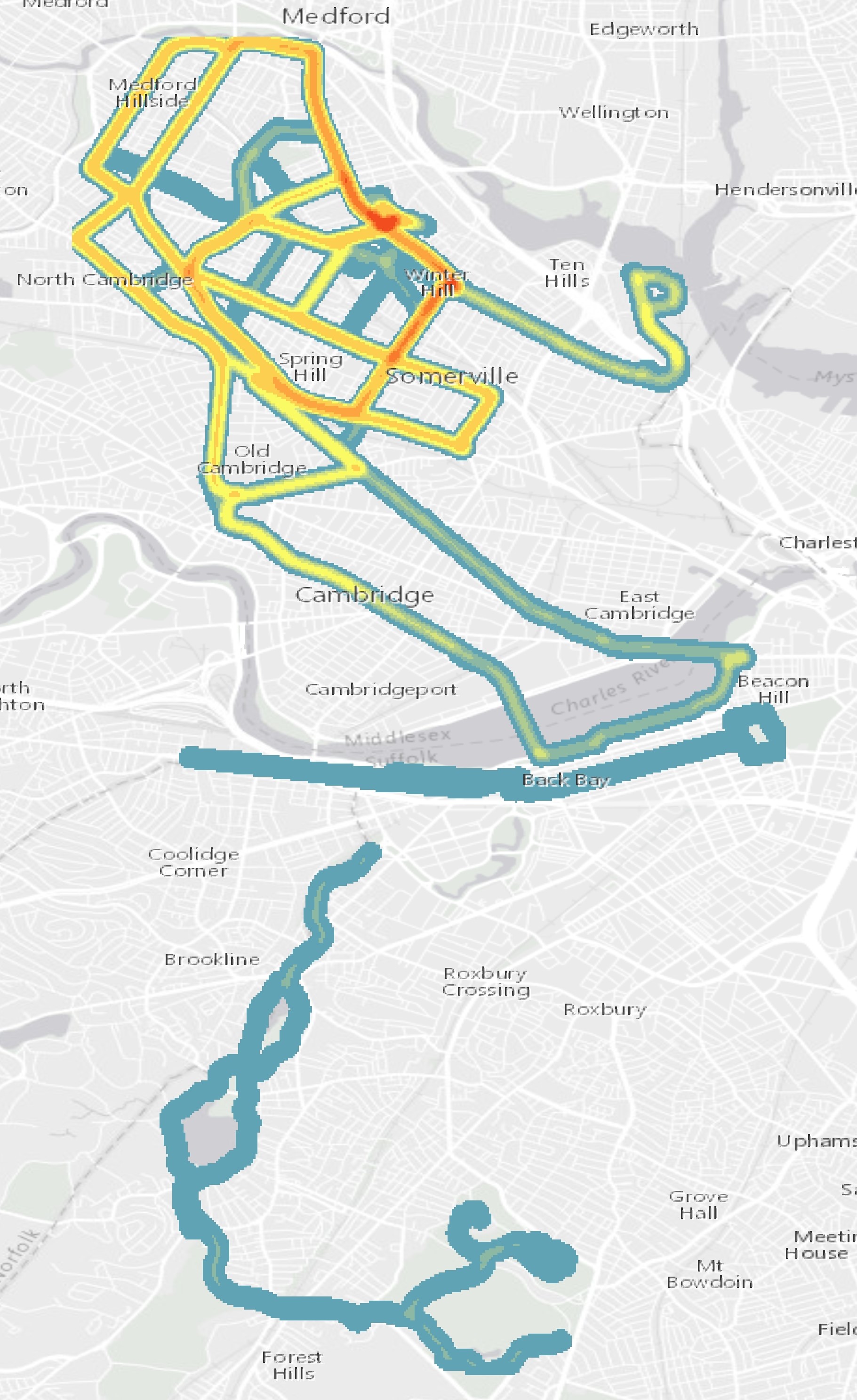 2014 Run Density